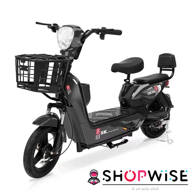 BICIMOTO ELECTRICA CON BATERIA DE LITIO DE 500W EXTRAIBLE